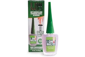 Amen Beauty I On Nails: Ultimate Nail Strengthener, Growth & Repair, Clear Polish Hardener, Keratin Treatment for Damaged Nails - Hard as Nails Elixir.