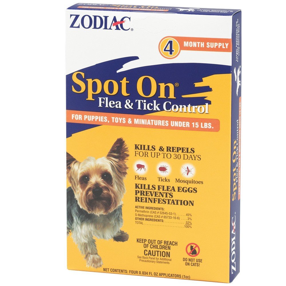 Reviews Zodiac Spot On Flea & Tick Control