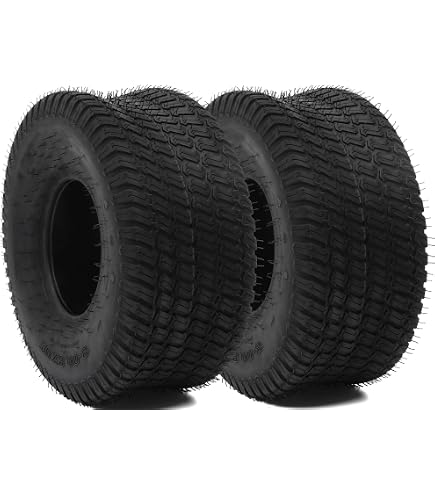 2 Camere D'aria Per Rasaerba 20x10-8 / 20x8-8 - Valvola TR13 Dritta - Gomma Pesante
