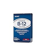 GNC Vitamin B-12 1000mcg, 60 Lozenges, Supports