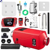 OBAKL Diesel Heater 5KW, Aluminum Housing, Diesel Air Heater 12V High Altitude, Parking Heater with Talking LCD Controller & 