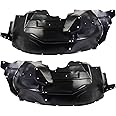 TRQ Inner Fender Liner Set Compatible with 2004-2005 Ford F-250 Super Duty F-350 Super Duty FO1247108 FO1250137