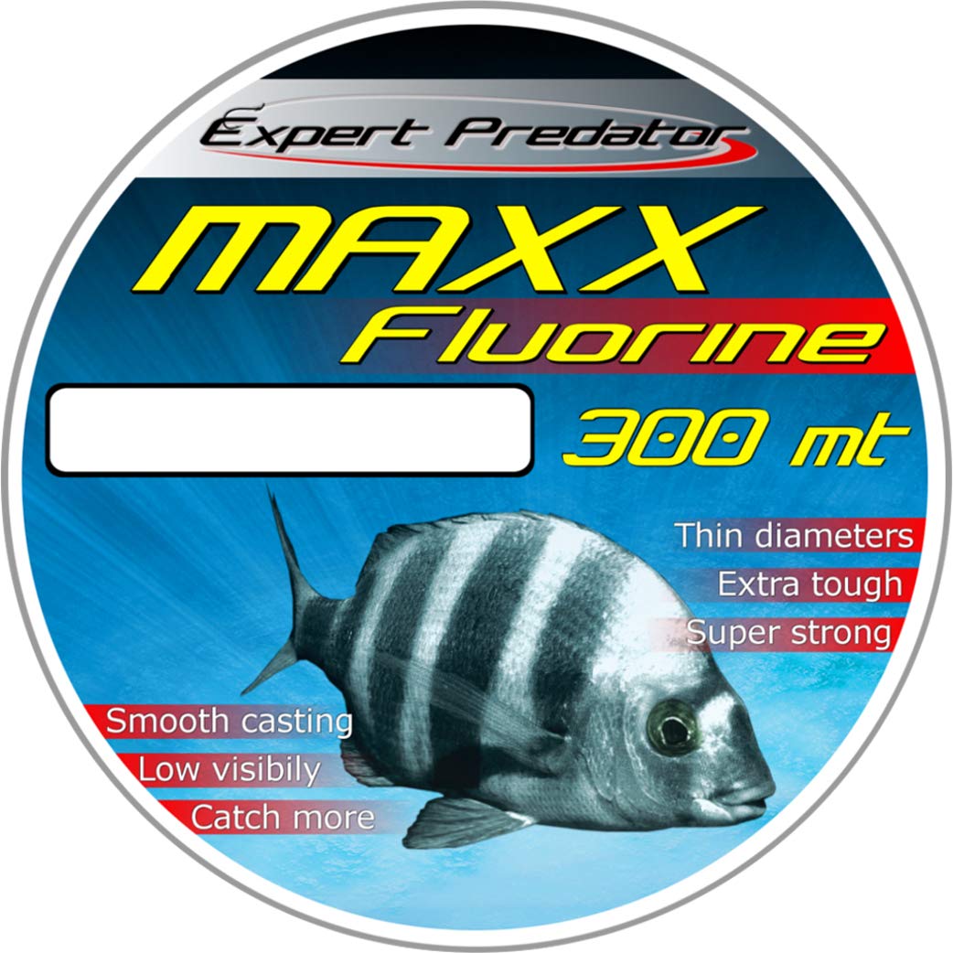 Expert Predator 60706 Unisex Adult Nylon Wire, Transparent, 302 m