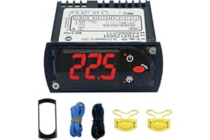 CHAOHAI PZGXS0J111 Temperature Controller with 2 NTC Temperature Sensor Probe 115V Refrigeration Cooler Control Fit for Carel and All Refrigerator Types