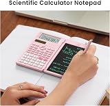 ROATEE 82MS Plus Scientific Calculator with Writing Tablet Dual Power Solar view 8