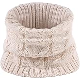 Zsedrut Fall Winter Women Scarves Cable Knitted Scarf For Women Warm Neck Warmer Cold Weather