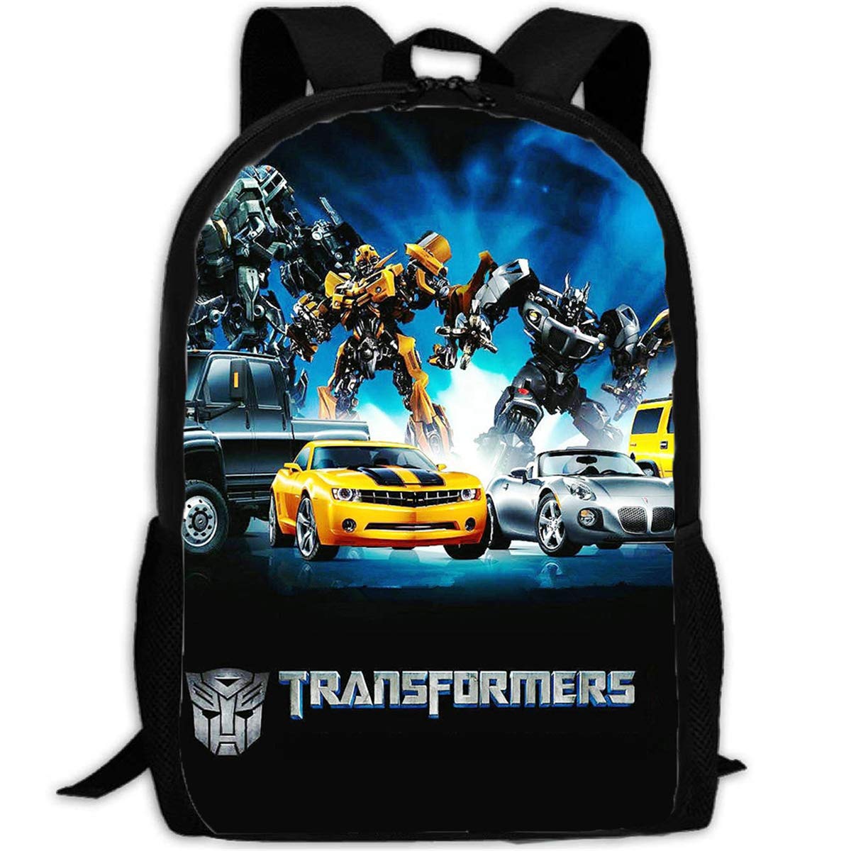 GD-Clothes Transformers Bumblebee Backpack for Kids-Boys School Backpack Bumblebee School Bag Lightw