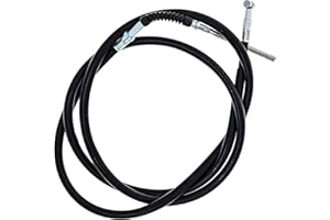 NICHE Rear Hand Brake Cable for Honda FourTrax 125 200 TRX125 TRX200D 43460-HC3-000 43460-HF1-631
