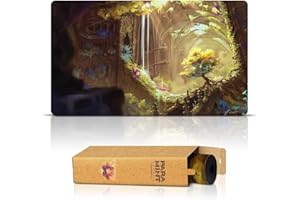 Paramint Life from The Loam (Stitched) - MTG Playmat by Asur Misoa - Compatible with Magic The Gathering Playmat - Play MTG, YuGiOh, TCG - Original Play Mat Art Designs & Accessories