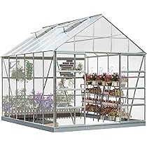 Amazon.com : MELLCOM 12' x 10' x 10.3' Outdoor Walk-in Hobby ...
