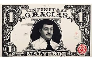 Gifts by Lulee, LLC Jesus Malverde el Narcosanto Tarjeta de Bolsillo con Rezo por Detras