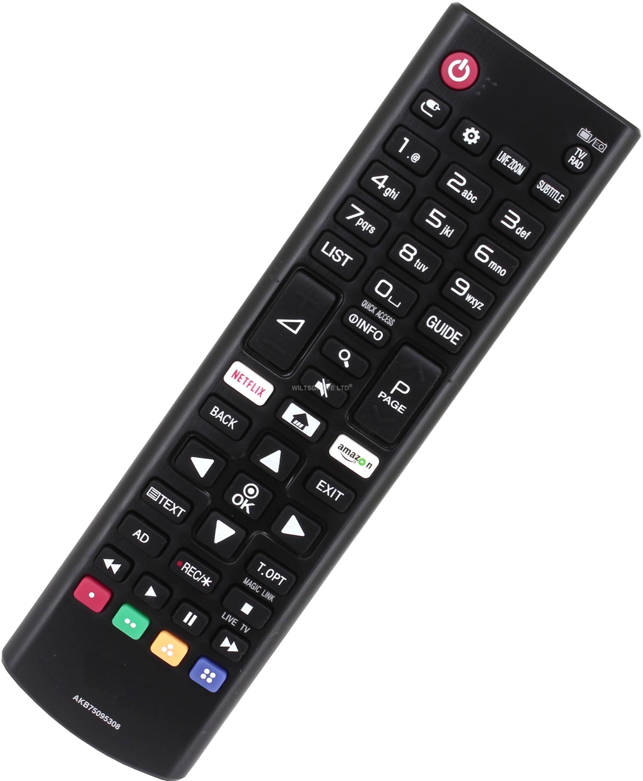 Original TV Remote Control for LG AKB75375608 fits 4K UHD TV 32LK6100 32LK6100PLB 32" Smart TV with Web OS