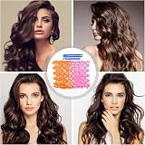 URAQT Hair Curlers Long Hair 24Pcs 50cm No Heat Spiral Wave Styling Kit Hooks view 7