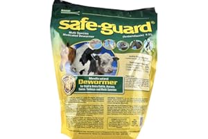 Pawesome Safe-Guard 0.5% Pellets 1 lb Bag for Use in Horses, Swine, Cows, Zoo and Wildlife Animals