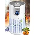 Air Purifiers for Home Large Room Up to 1500ft² with Aromatherapy, MOOKA HEPA Air Purifier for Bedroom Pets Kitchen, Air Filter Cleaner for Wildfire Smoke Pollen Dust Dander Odor, 15dB, M03