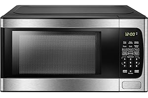 Danby, DBMW0920BBS, .9 Cu.Ft. Microwave, Auto Defrost Options, 6 Convenient Auto Cook Options, Child/Control Lock Out option,