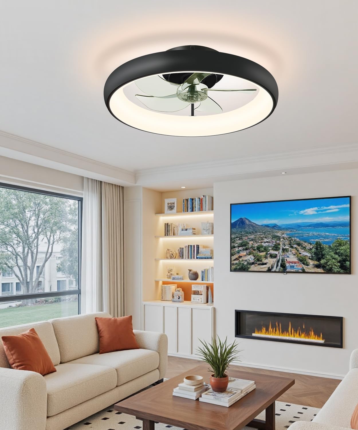 Ceiling Fans with Lights and Remote, 20
