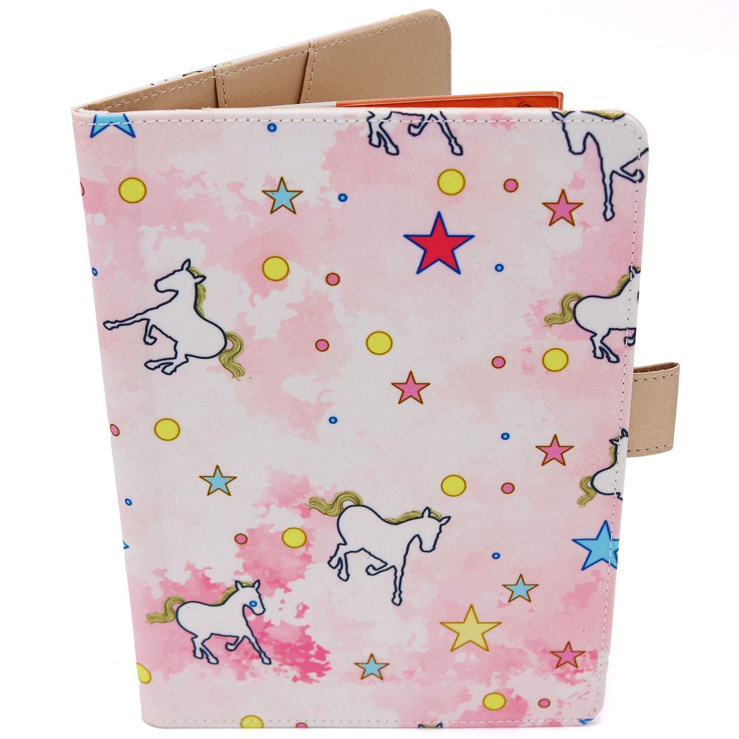 Oxrose Baby Health Book Protector – Unicorn Pattern – A5 Format 15x21 cm – Discounts for Rangers The Orders