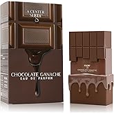 AFLUXE Chocolate Ganache Perfume for Women, Gourmand Scent with Mandarin & Vanilla, Long Lasting Fragrance EDP, Cologne for Daily Use, 3.4 Fl Oz