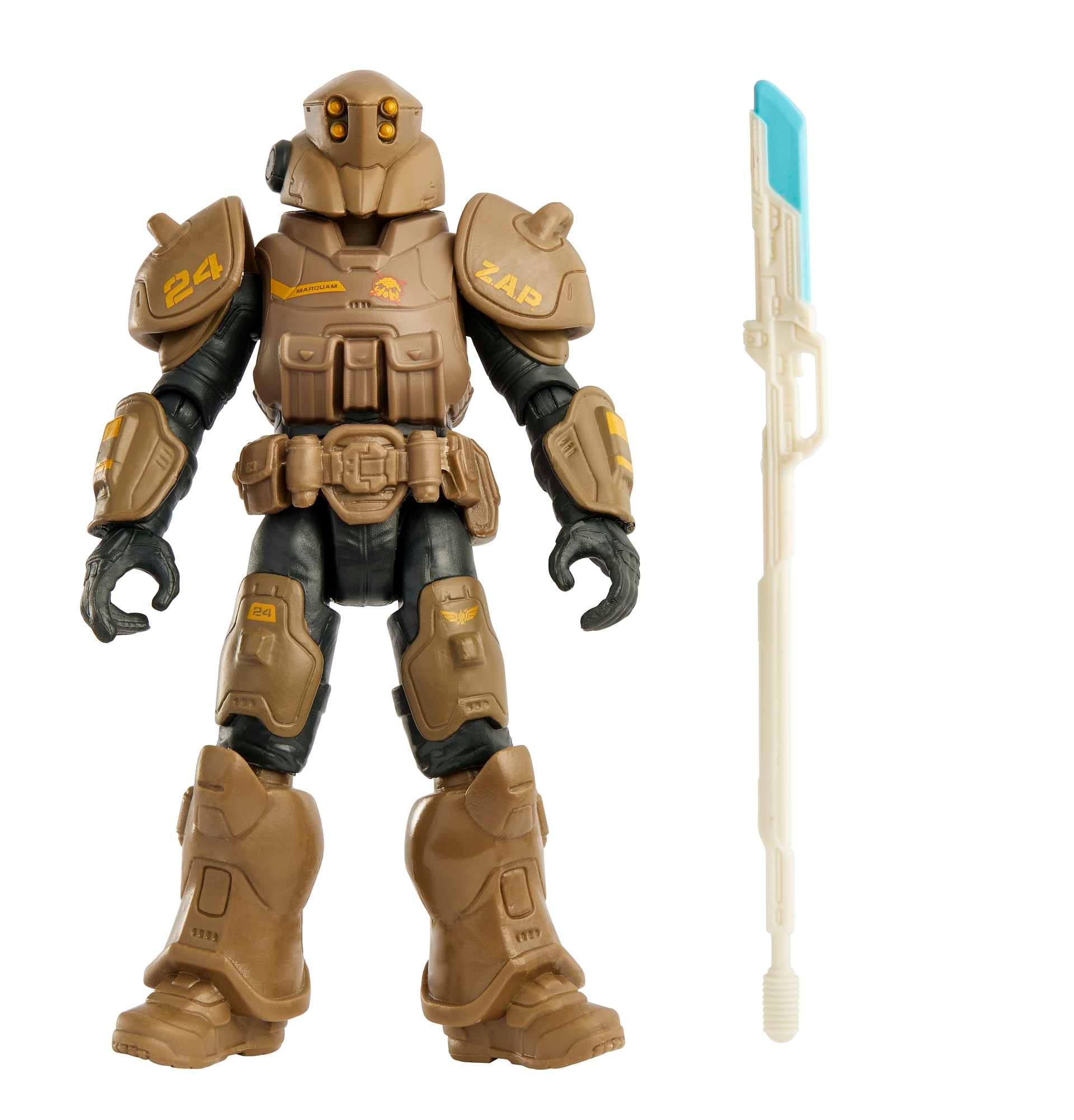 Disney Pixar Lightyear ZAP Commander Marquam Action Figure, Authentic 5 Inch Scale with 12 Posable Joints, Movie Collectible Toy 4 Years & Up โ image 1