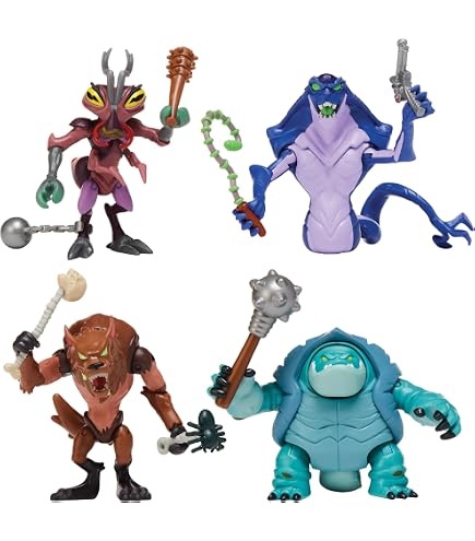 Amazon.com: Tales of Teenage Mutant Ninja Turtles: 4.5” Monster