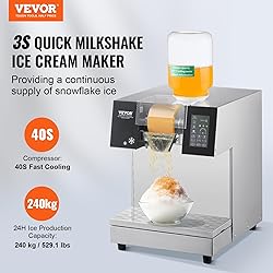VEVOR Commercial Snowflake Ice