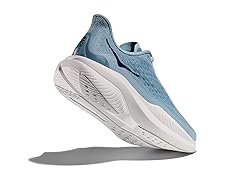 Hoka Women's Mach 6 Sneaker, Drizzle/White, 11