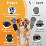 PICK FOR LIFE 2 Pairs XL Dog Socks Anti Slip Grips Adjustable Paws view 4