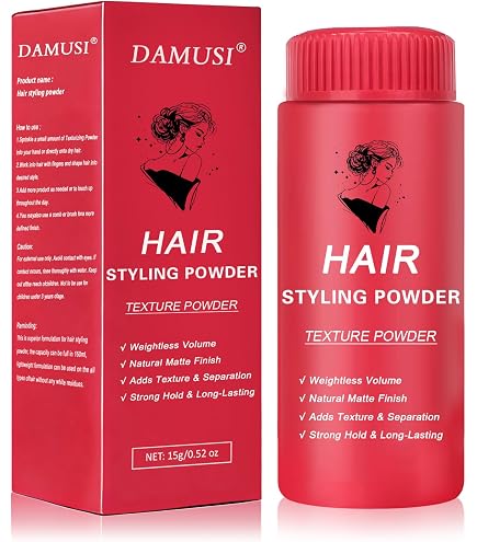 Amazon.com: DAMUSI Hair Styling Powder for Men & Women