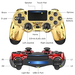LaiChauKit PS4 Controller 2 PACK Compatible with