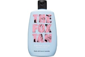 The Fox Tan Sun Tan Sealer, Moisture Rich Formula For Darker & Long-Lasting Tans, Creates Flawless, Glowing Skin, Vegan & Cruelty-Free, 220ml