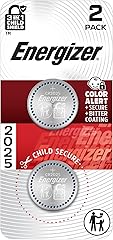 Energizer 2025 Batteries (2 Pack), 3V Lithium Coin Batteries With 3-in-1 Child Shield
