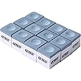 GSE Games & Sports Expert 12-Pack of Billiard/Pool Cue Chalks, Billiard Pool Table Accessories for Home/Tournament Use (6 Colors Available)