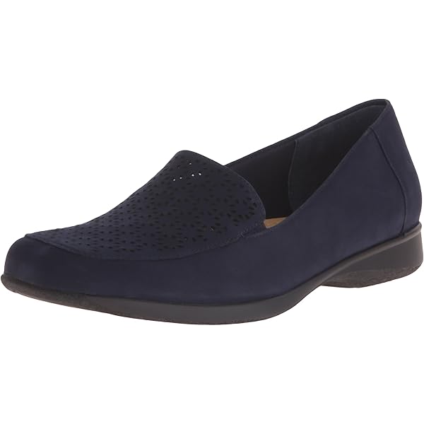 Amazon.com | Trotters Women's Samantha Loafer Flat, Navy Veg/Croco