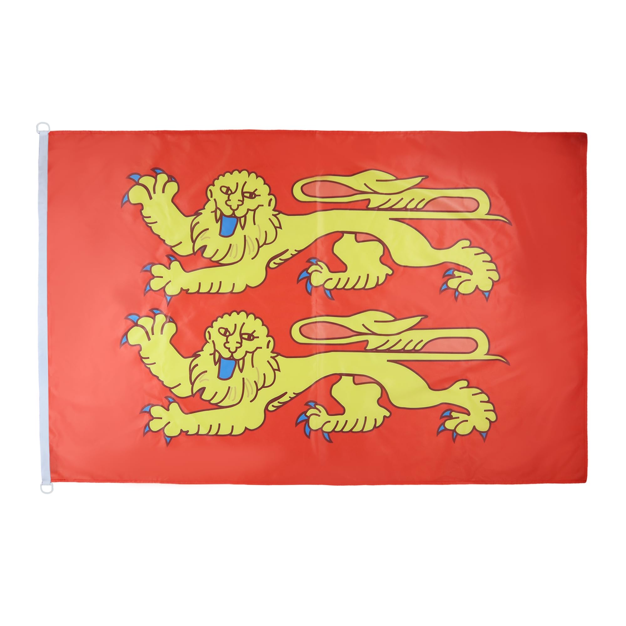 AZ FLAG - Lower Normandy Flag - 3x5 Ft - For Outdoor - French region of Basse-Normandie Banner Knitted Polyester with Two Plastic Rings - Fade Resistant - Vivid Colors - 3' x 5' Feet - 150x90 Cm