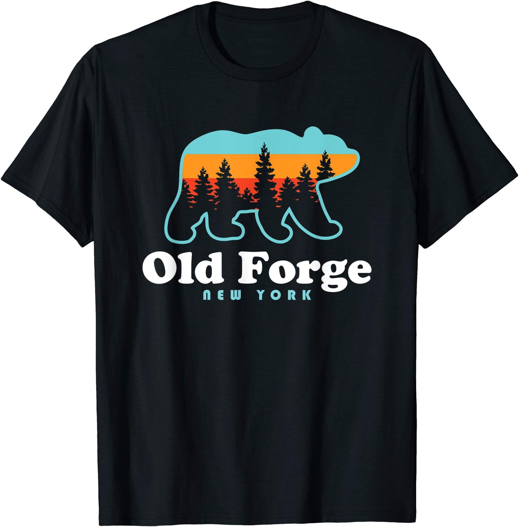 Old Forge NY - Adirondacks Bear Old Forge T-Shirt