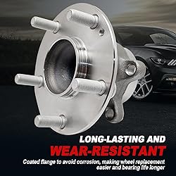 Pair 512570 Rear Wheel Bearing Hub Assembly