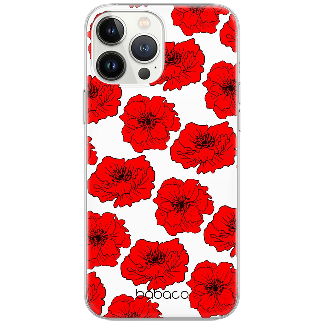 Babaco ERT GROUP mobile phone case for Apple Iphone 7 PLUS/ 8 PLUS original and officially Licensed pattern Flowers 018 optimally adapted to the shape of the mobile phone, case made of TPU