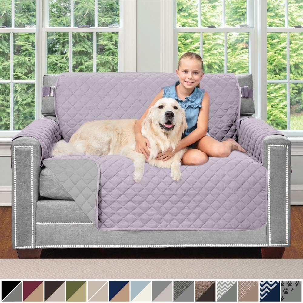 Best sofa cover dark purple