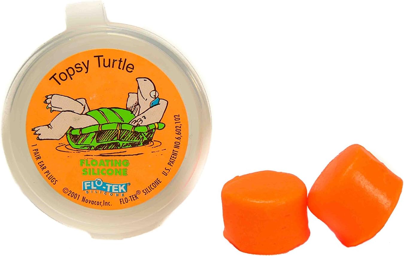 Putty Buddies Floating Earplugs 10-Pair Pack - Soft Silicone Ear Plugs for Swimming & Bathing - Invented by Physician - Keep Water Out - Premium Swimming Earplugs - Doctor Recommended (Assorted) : Sports & Outdoors