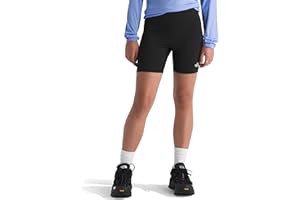 The North Face Girls Flex Tight Shorts - Breathable Athletic Shorts for Kids, Moisture Wicking Fabric, Wide WaistbandShorts