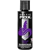 ARCTIC FOX Semi-Permanent Hair Dye Purple AF - Vegan Ammonia-Free - 4 fl oz | Vivid and Vibrant, Cruelty Free, Ammonia Free, Peroxide Free, , Cream Formula