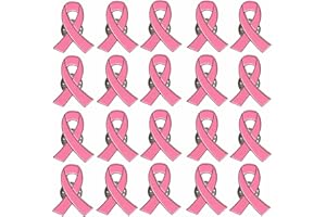 COGONT Awareness Enamel Lapel Pin – Nickel and Gold Plated Ribbon Pin – Prevention and Awareness Ribbon – Jewelry Brooch Pin with Secure Clutch Back