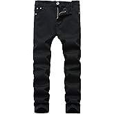 Boy's Skinny Fit Stretch Fashion Jeans Pants
