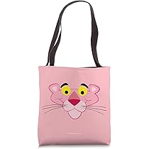 Amazon.com: Pink Panther Face Tote Bag : Clothing, Shoes