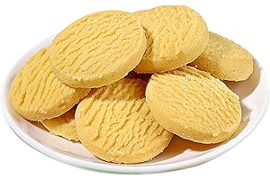 BAYUEDEGUA-Butter cookies 250g/8.81oz Low sucrose|Trans fatty acids|Vegan.Low burden biscuit snacks,Suitable for Afternoon te