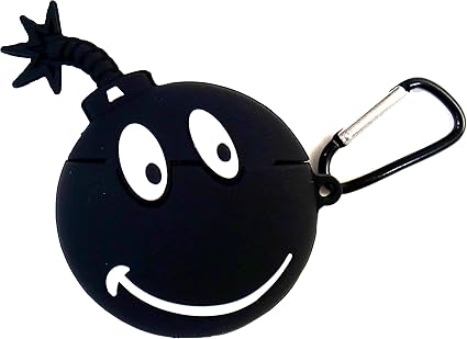 Amazon ボム Airpods シリコン ケース エアポッド カバー ワイヤレス イヤホン ヘッドホン Iphone 爆弾 並行輸入品 ノーブランド品 イヤホン ヘッドホンケース