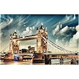 Meryi London Tower Bridge Jigsaw Puzzles for Adults 1500 Piece - No Letters on Back - Not for Beginners