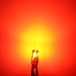 Alla Lighting Miniature 12V T25 Wedge 3156 3157 Red