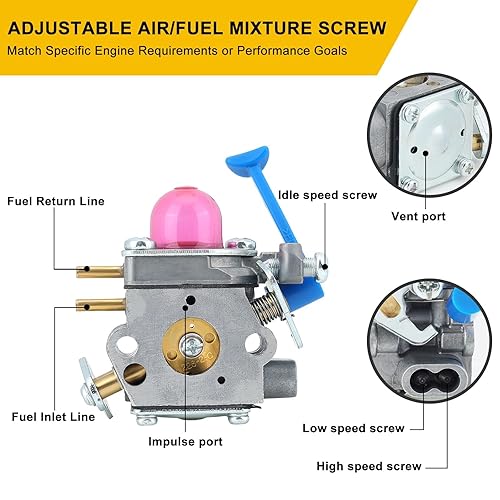 128ld Carburetor Husqvarna 322L Carburetor 588171156 OEM OEM